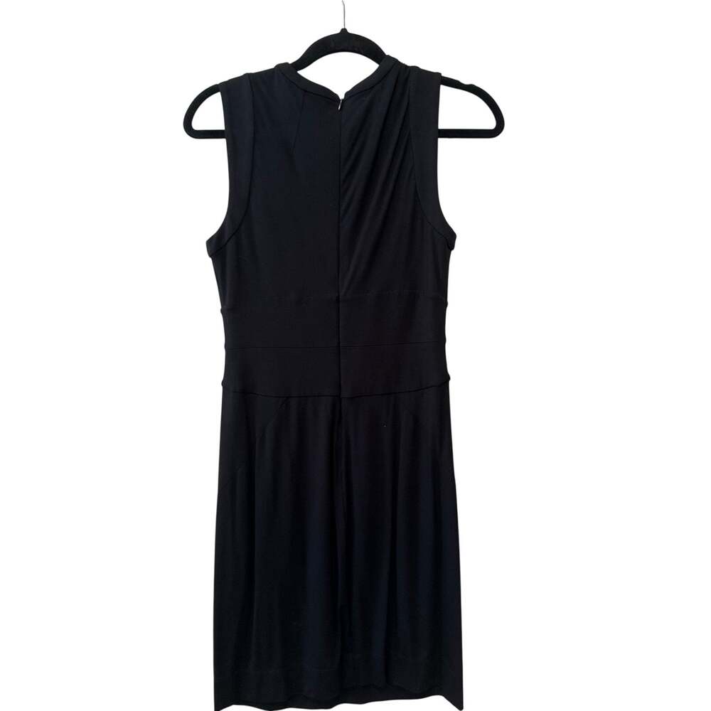 DVF Diane Von Furstenberg Gretchen Stretch Sleeveless Dress Black 6